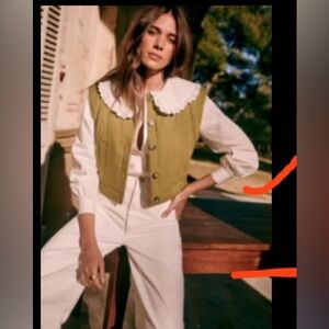 Sézane Timothe jacket vest reversible in Small